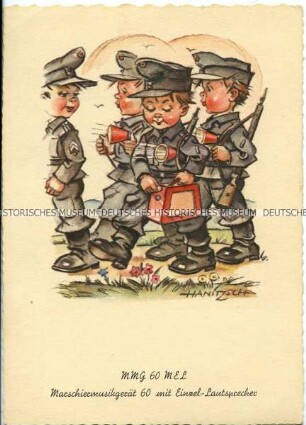Kinder als Bundeswehrsoldaten