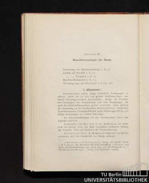 Abschnitt III. Maschinenanlagen für Boote.