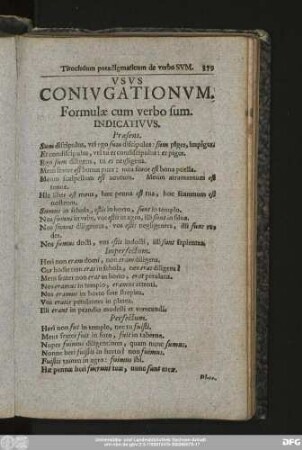 Usus Coniugationum.