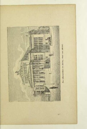 Das Schauspielhaus in Berlin erbaut von Schinkel