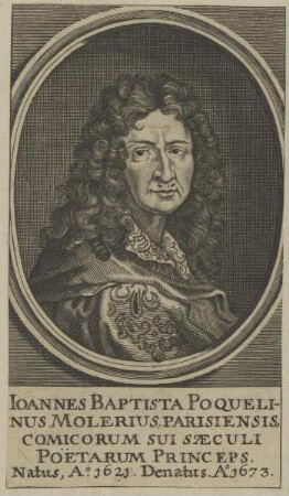 Bildnis des Ioannes Baptista Poquelinus Molerius