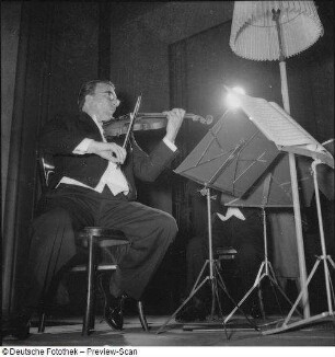 Leipzig, Gewandhaus-Quartett 1956 : Leipzig, Gewandhaus-Quartett mit Gerhard Bosse, Karl Suske, Fritz Händschke und Alwin Bauer. 1956