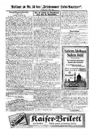 Beilage zu Nr. 56