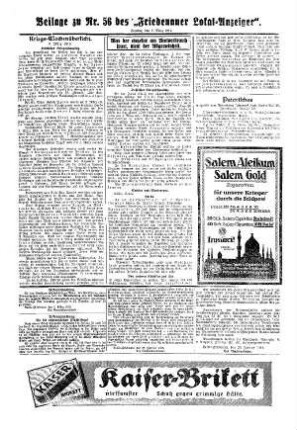 Beilage zu Nr. 56