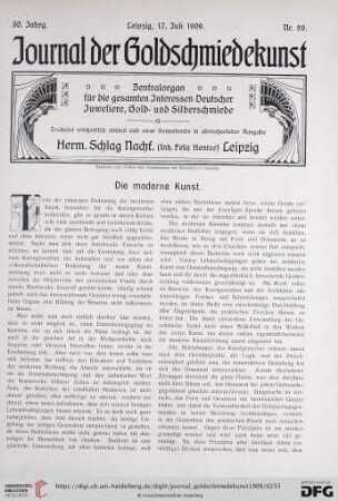 Die moderne Kunst