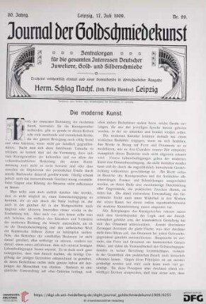 Die moderne Kunst