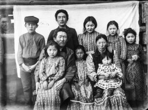 Gruppenportrait einer Familie