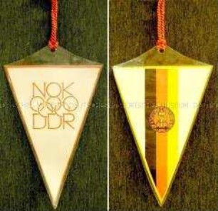 Wimpel des Nationalen Olympischen Komitees der DDR