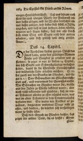 1564-1607, 14. Capitel