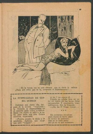 La puntualidad de Gloria Guzmán