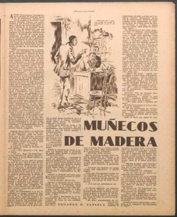 Muñecos de madera