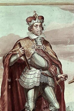 Die Erzherzöge Leopold V., Ferdinand Karl und Sigismund Franz