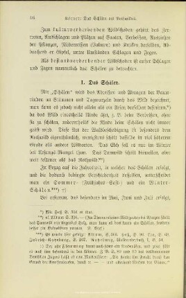 I.4.1 Das Schälen