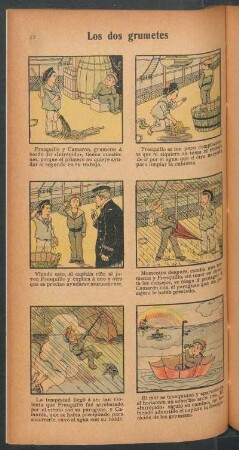 Los dos grumetes - [Cómic]