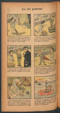 Los dos grumetes - [Cómic]