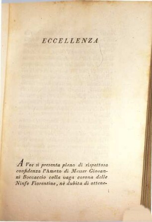 L' Ameto : Comedia