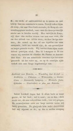 Aankomst voor Batavia ...