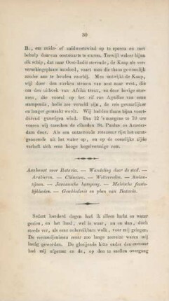 Aankomst voor Batavia ...