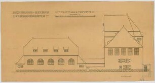 Fischer, Theodor; Friedrichshafen; Schule - Nordseite (Ansicht)