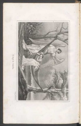 [Grabado de] El ángel de guarda. : Litog. de Decaen.