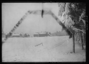 Moldau. Blick auf Moldau im Winter