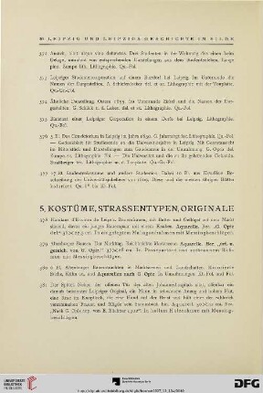 5. Kostüme, Strassentypen, Originale (Nr. 378-386)