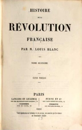 Histoire de la révolution française. 8