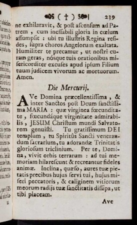 239-249, Die Mercurii; Die Jovis