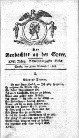 48. Stueck, 30. November 1818