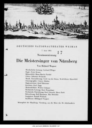 Die Meistersinger von Nürnberg