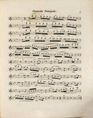 Andante et Variations : pour la clarinette avec accompagnement de l'orchestre ou de Piano; oeuv. 37