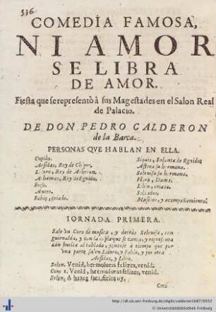 Ni Amor se libra de amor.