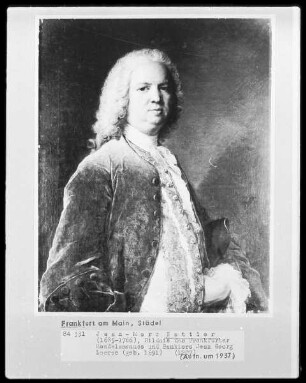 Bildnis des Ehepaars Johann Georg Leerse und Anna Elisabeth de Orville — Bildnis des Frankfurter Bankiers Johann Georg Leerse