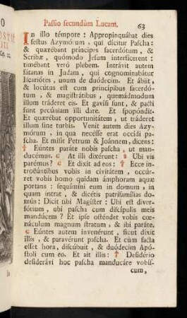 63-72, Feria iv. majoris Hebd. Passio secundum Lucam