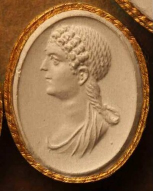 Profilbildnis der Julia Agrippina (Daktyliothek, Das Alterthum nach Lippert und Visconti)