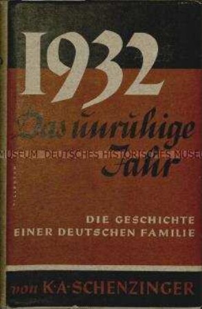 Erzählung von K. A. Schenzinger