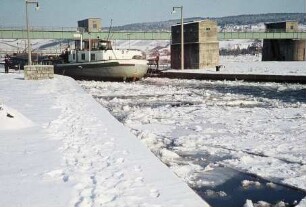 Eiswinter 1956 am Main