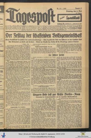 Nr. 101-124 (Mai 1939)