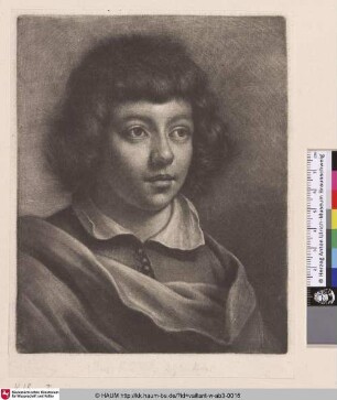 [Junge mit einem zerknitterten Kragen; Boy with a Creased Collar]