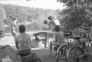 Einweihung des 7. städtischen Grillplatzes am Entensee bei Rappenwört