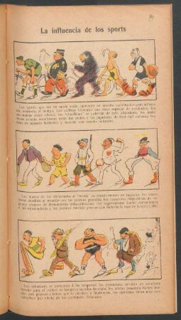 La influencia de los sports - [Cómic]