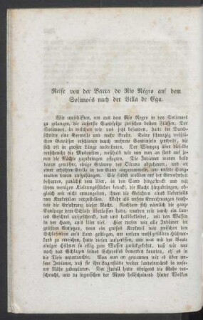 Reise von der Barra do Rio Negro auf dem [...].