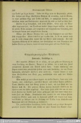 Einundzwanzigster Abschnitt. Futterale, Umschläge etc.