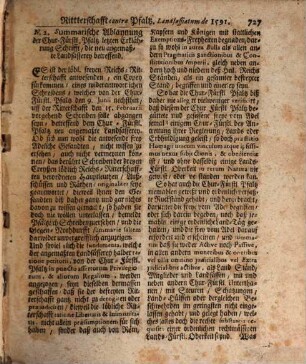 Codex Diplomaticus Equestris Cum Continuatione, Oder Reichs-Ritter-Archiv Mit dessen Fortsetzung. 1,[2]