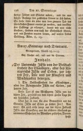 596-605, Am 27. Sonntage nach Trinitatis.