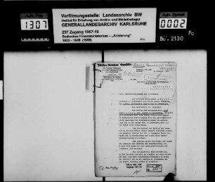 Kirner, Emma geb. Carsch, Bürstenfabrikation in Bollschweil Käufer: Ernst Kirner, Kaufmannn in Bollschweil