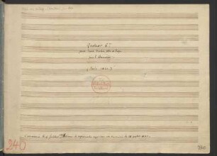 Quartette; vl (2), vla, vlc; a-Moll