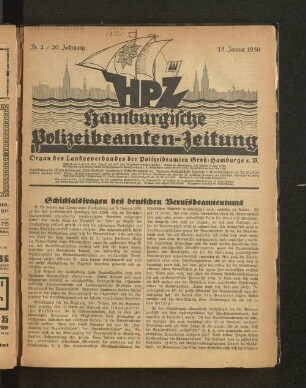 Nr. 2 / 20. Jahrgang 15. Januar 1930