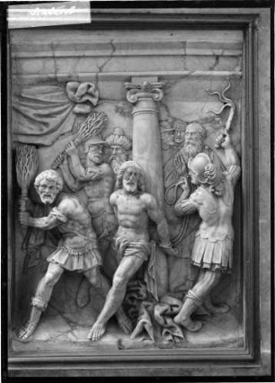 Schöntal Kloster Schöntal Abteikirche Sankt Joseph Langhaus Passionsaltar von Michael Kern (um 1644)