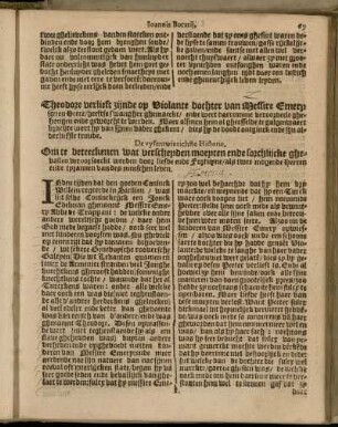 De [25.] Historie